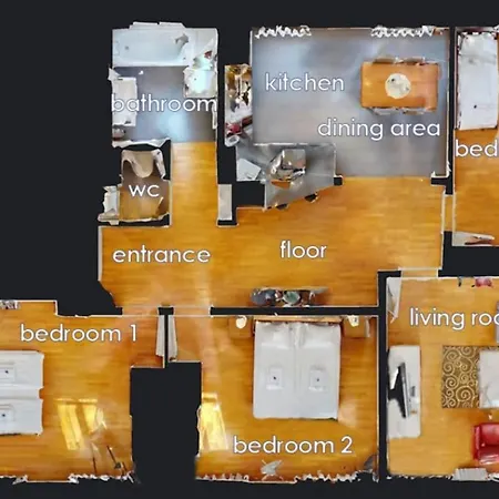 3br Flat Near Bellevue! - Sf6 Appartamento *